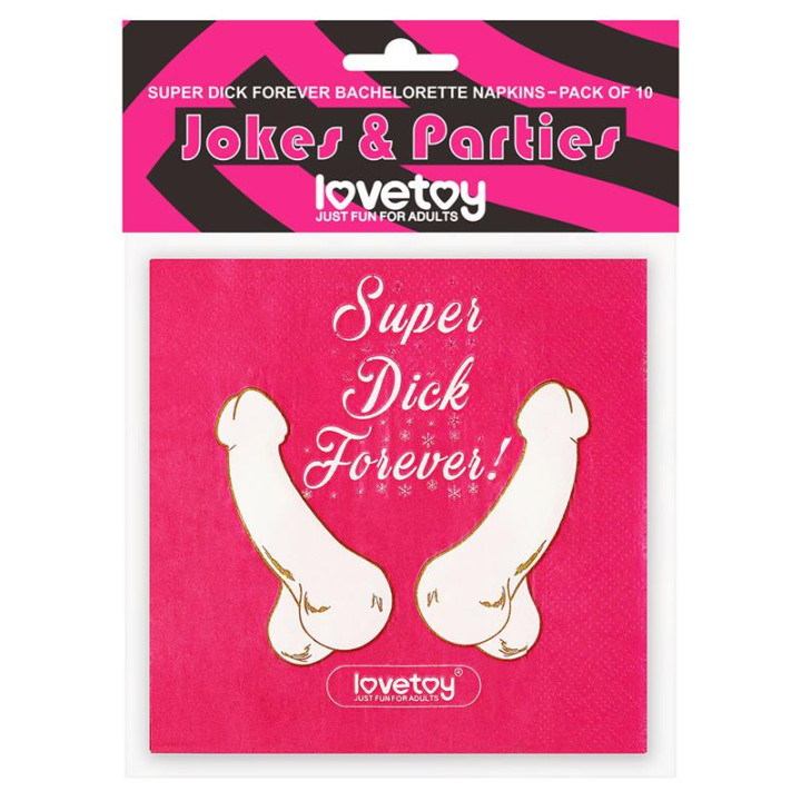 Servilletas de Fiesta Pack de 10 de Lovetoy | VibraZon