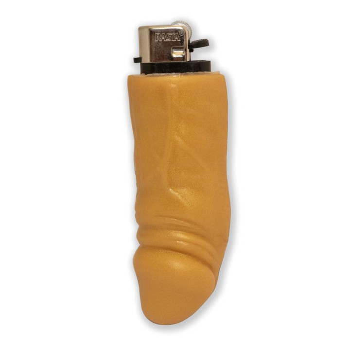 Mechero con Forma de Pene Gold Edition de Diverty Sex | VibraZon