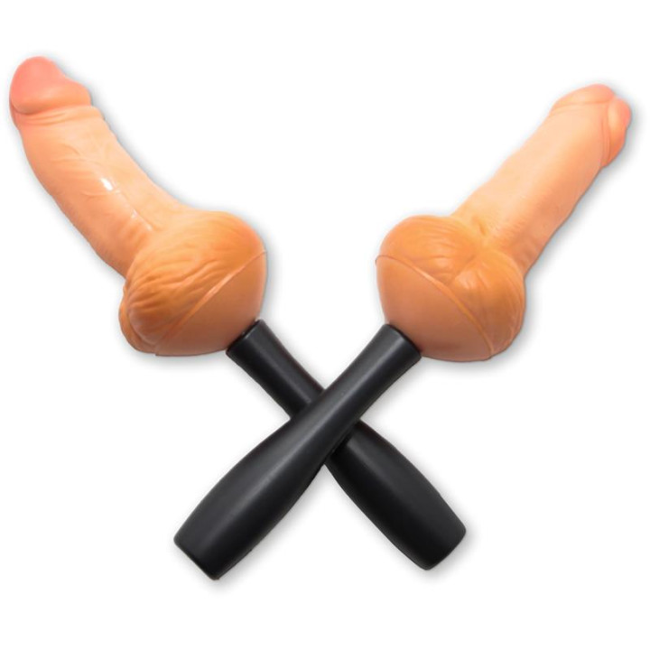 2 Maracas con Forma de Pene 25 cm de Diverty Sex | VibraZon