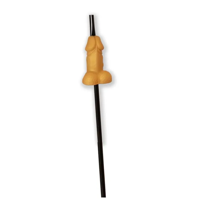 Pajita en Forma de Pene Pito Gold Edition de Diverty Sex