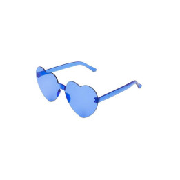 Gafas Party con Forma de Corazon Azul de Diverty Sex | VibraZon