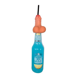 Pajita con Forma de Pene XXL para Botella de 360 ml de Diverty Sex | VibraZon