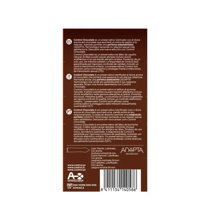 Chocolate 12 uds de Control