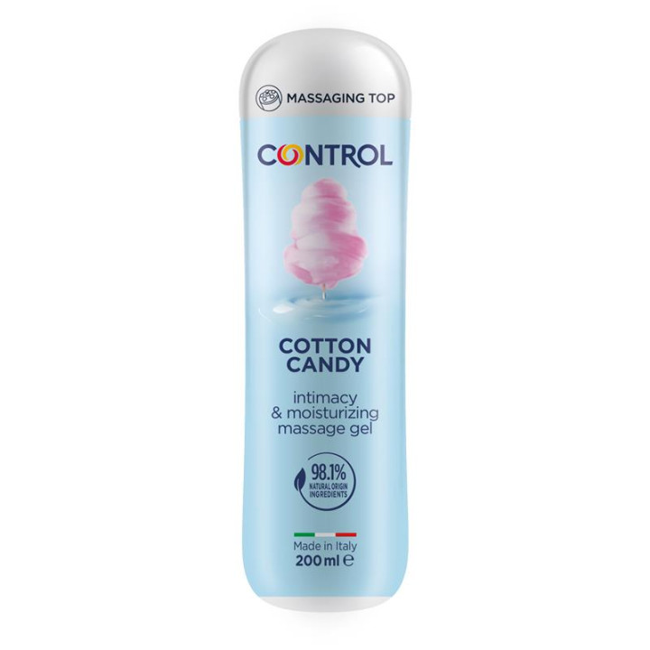 Gel de Masaje Cotton Candy 200 ml de Control | VibraZon