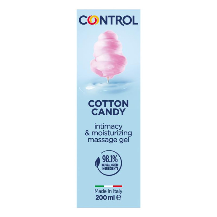 Gel de Masaje Cotton Candy 200 ml de Control | VibraZon