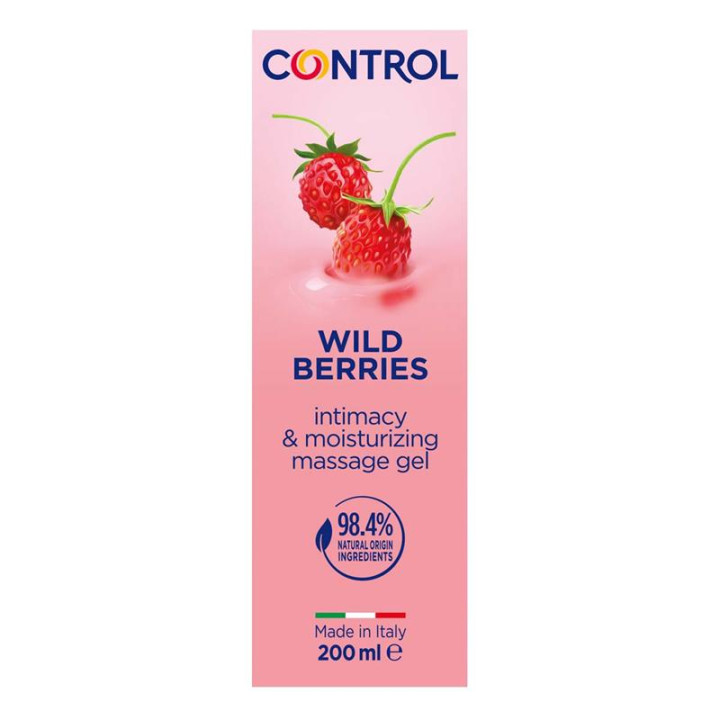 Gel de Masaje Wild Berries 200 ml de Control | VibraZon