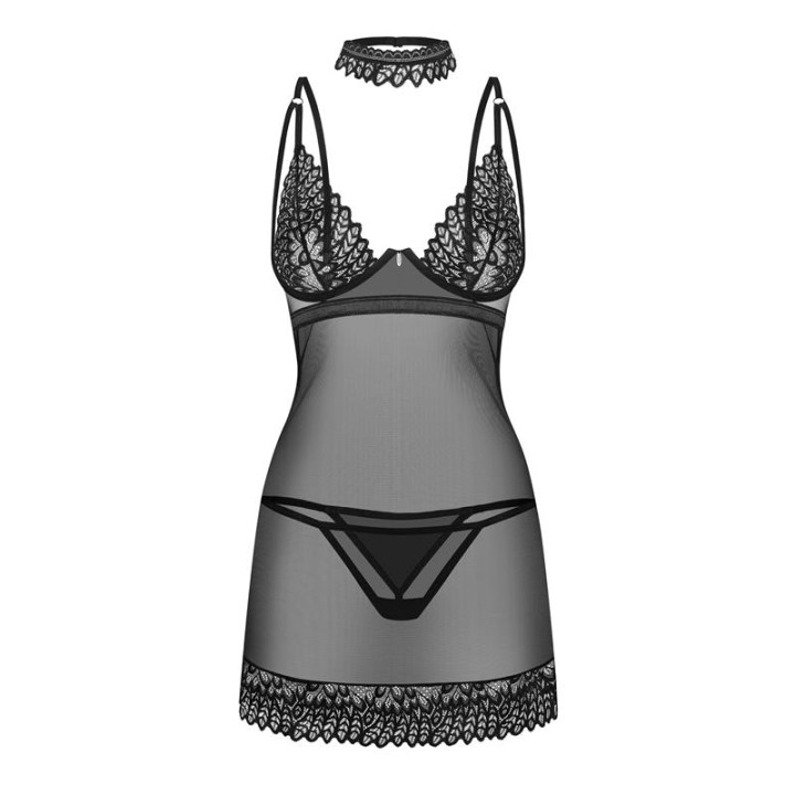 Donarella Chemise y Tanga de Obsessive | VibraZon