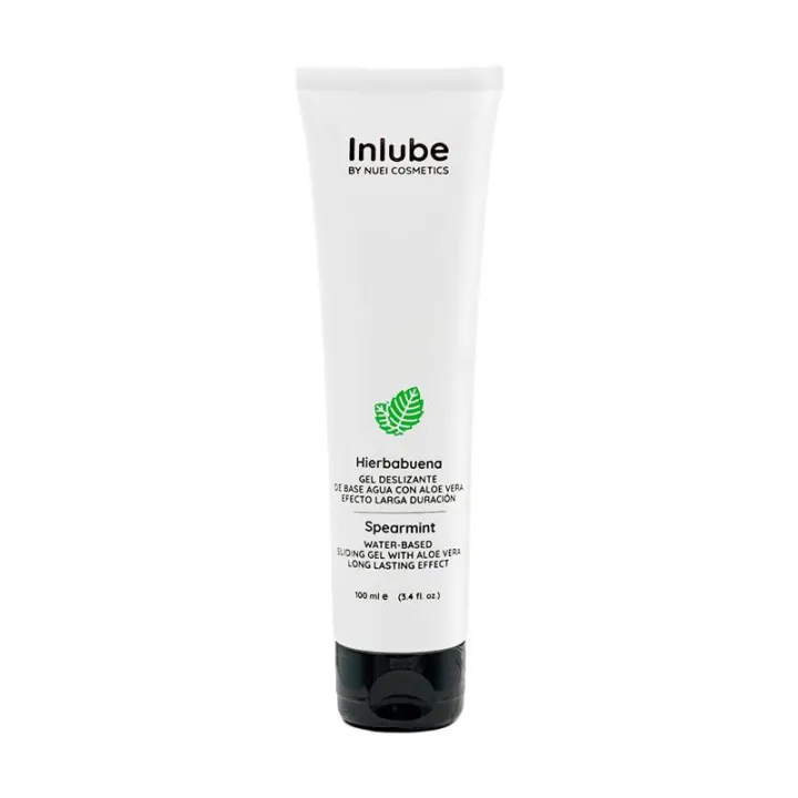 Inlube Lubricante Base Agua Hierbabuena 100ml de Nuei Cosmetics