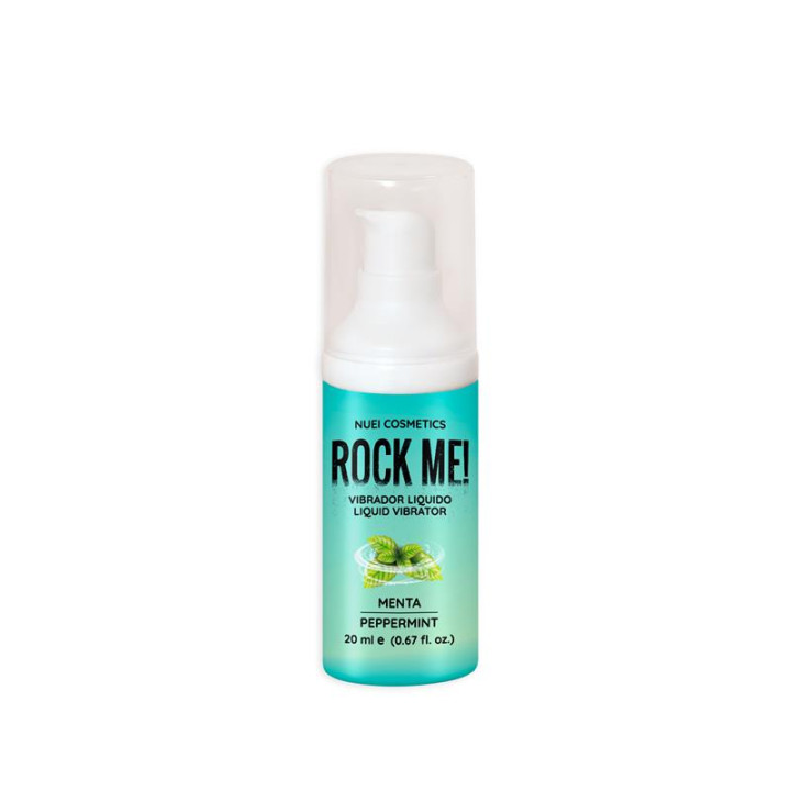 Rock Me! Vibrador Liquido Menta 20 ml de Nuei Cosmetics | VibraZon
