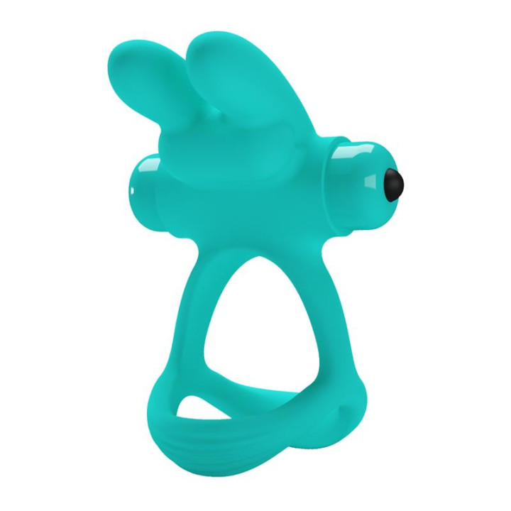 Anillo para el Pene con Vibración Passionate Dante Verde de Prettylove | VibraZon