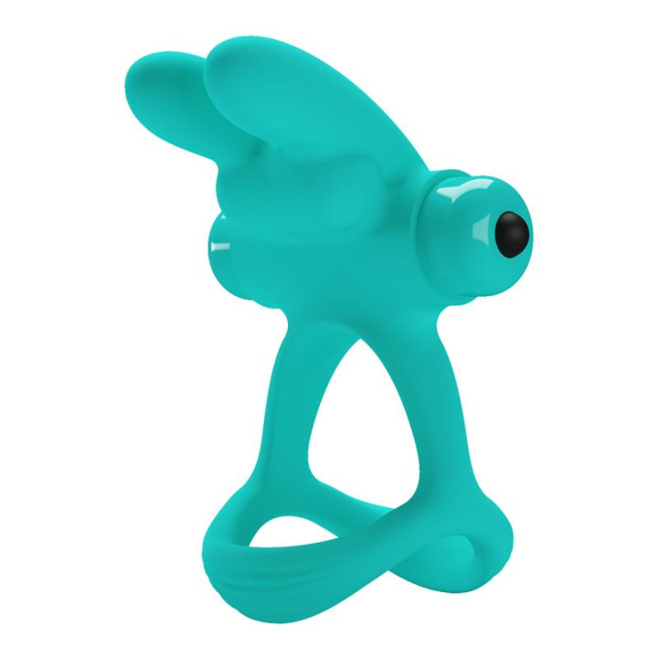 Anillo para el Pene con Vibración Passionate Dante Verde de Prettylove | VibraZon