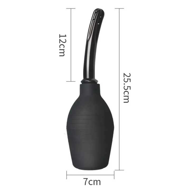 Ducha Anal Deluxe Negro de Lovetoy
