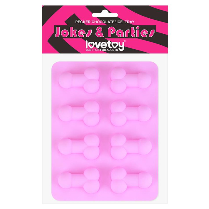 Molde para Chocolate o Hielo Forma de Pene de Lovetoy | VibraZon