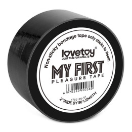 Cinta Bondage No Pegajosa Negro de Lovetoy | VibraZon