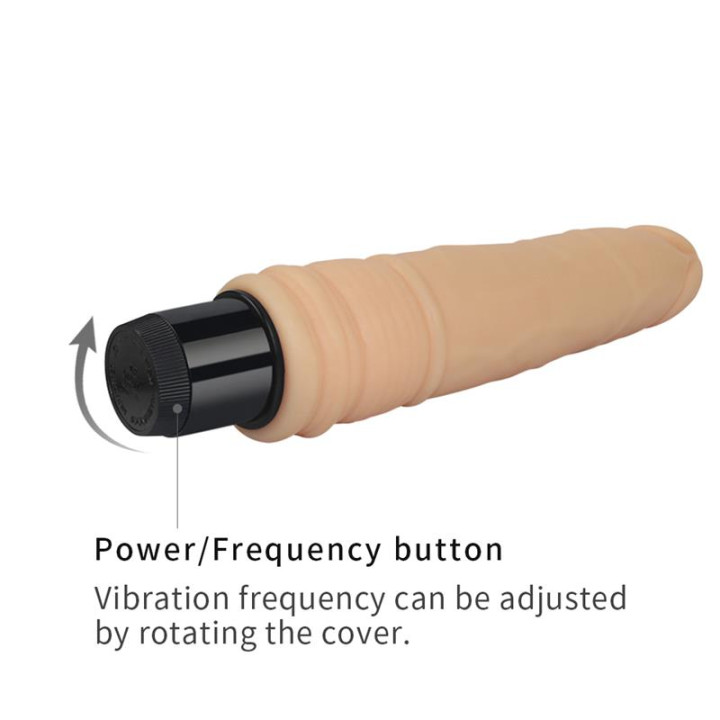Vibrador Real Feel 7.5 Natural de Lovetoy | VibraZon