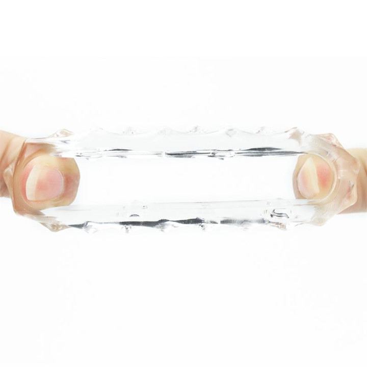Anillo para el Pene Power Plus Transparente de Lovetoy | VibraZon