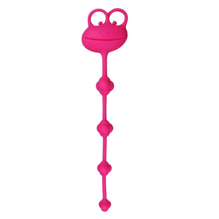 Cadena Anal Frog Rosa de Lovetoy | VibraZon