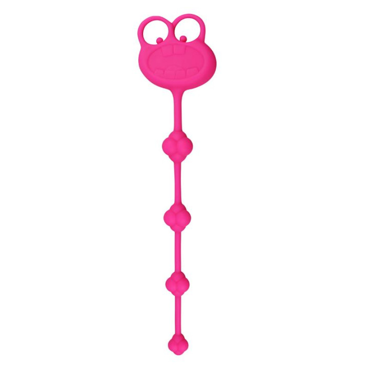 Cadena Anal Frog Rosa de Lovetoy | VibraZon