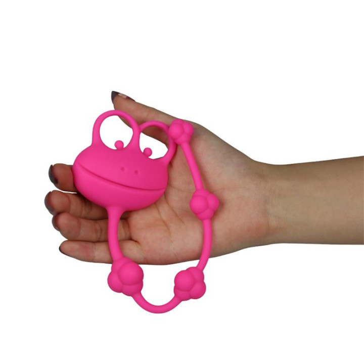 Cadena Anal Frog Rosa de Lovetoy | VibraZon