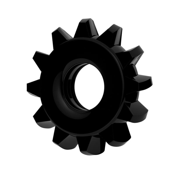 Anillo para el Pene Power Plus Negro de Lovetoy | VibraZon