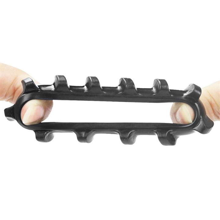 Anillo para el Pene Power Plus Negro de Lovetoy | VibraZon