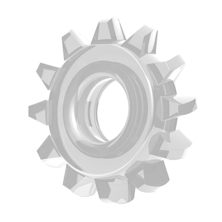 Anillo para el Pene Power Plus Transparente de Lovetoy | VibraZon