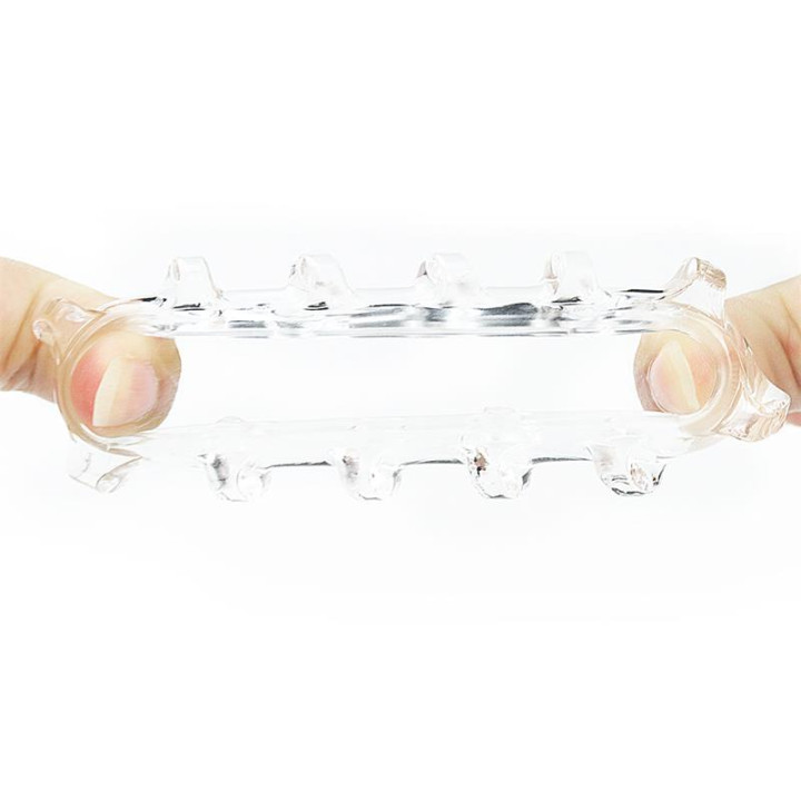 Anillo para el Pene Power Plus Transparente de Lovetoy | VibraZon