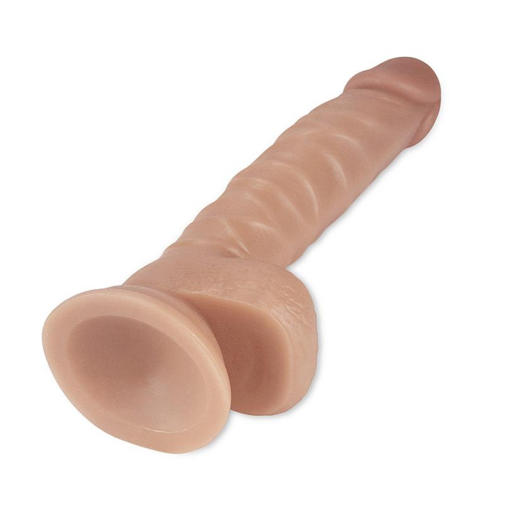 Dildo Real Extreme con Vibración 8.5 Natural de Lovetoy | VibraZon