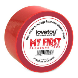 Cinta Bondage No Pegajosa Rojo de Lovetoy | VibraZon