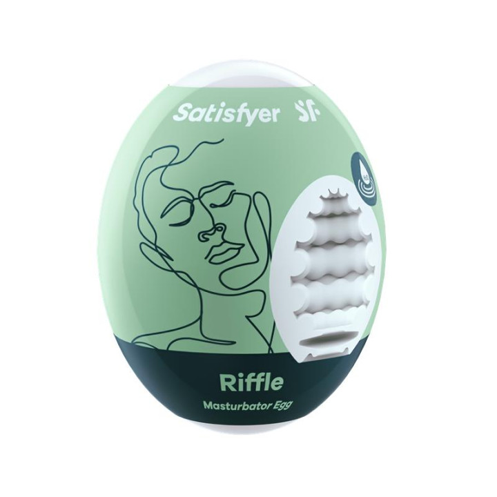 Huevo Masturbador Unidad Riffle Hydro-Active de Satisfyer | VibraZon