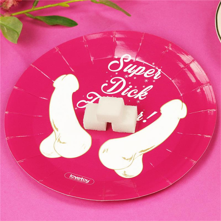 Platos de Papel-Cartón Pack de 6 de Lovetoy | VibraZon