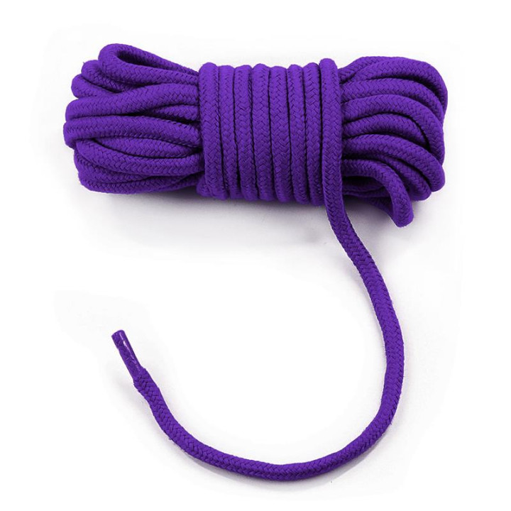 Cuerda Bondage Suave Púrpura de Lovetoy | VibraZon
