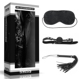 Kit Bondage Deluxe Negro de Lovetoy | VibraZon