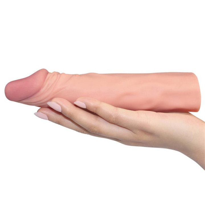 Funda para el Pene Add 2 Pleasure X Tender Natural de Lovetoy | VibraZon