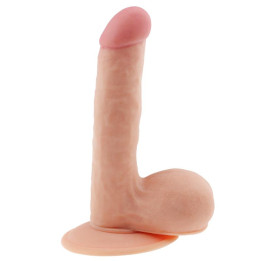 Dildo The Ultra Soft Dude 7.5 Natural de Lovetoy | VibraZon
