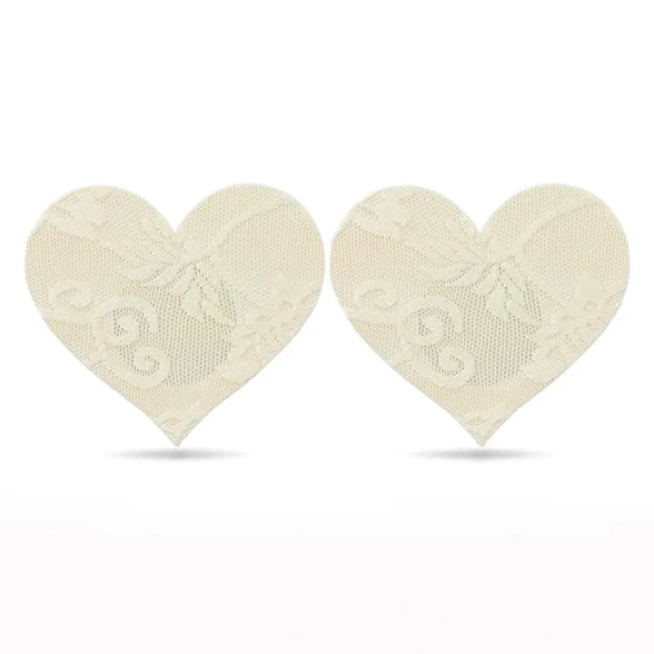 Pack Pezoneras Flor y Corazón Beige de Lovetoy