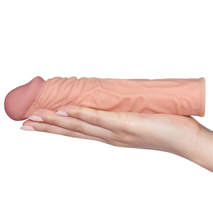 Funda para el Pene Add 2 Pleasure X Tender Natural de Lovetoy | VibraZon