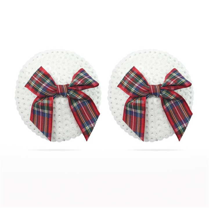 Pezoneras Reutilizables Lentejuela Blanca de Lovetoy | VibraZon