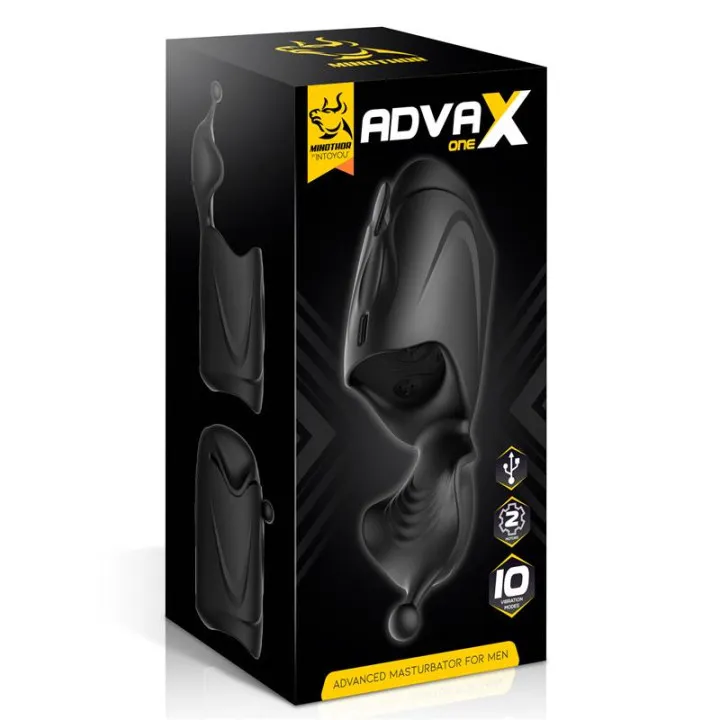 AdvaX One Masturbador Doble Motor Estimulación Multiple de Minothor
