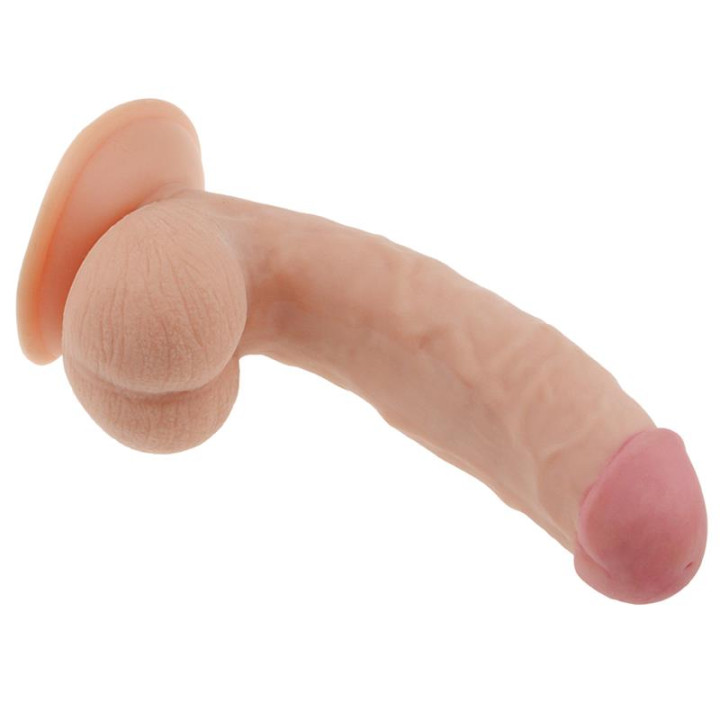 Dildo The Ultra Soft Dude 8.5 Natural de Lovetoy | VibraZon