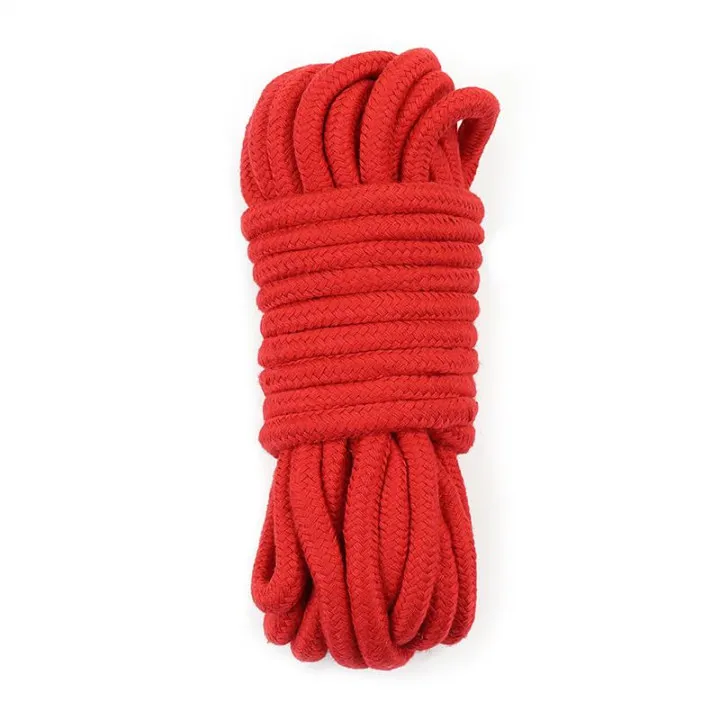 Cuerda Bondage Suave Rojo de Lovetoy