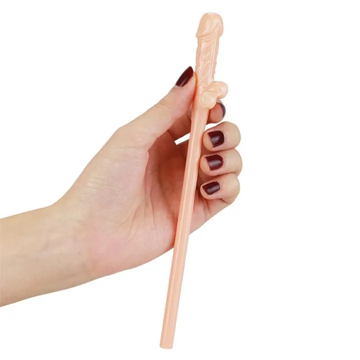 Pajita de Pene Pack de 9 de Lovetoy