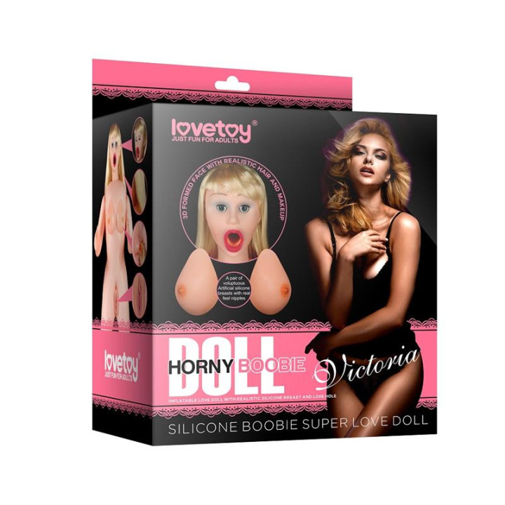 Muñeca Inflable Boobie Super Love Doll de Lovetoy | VibraZon