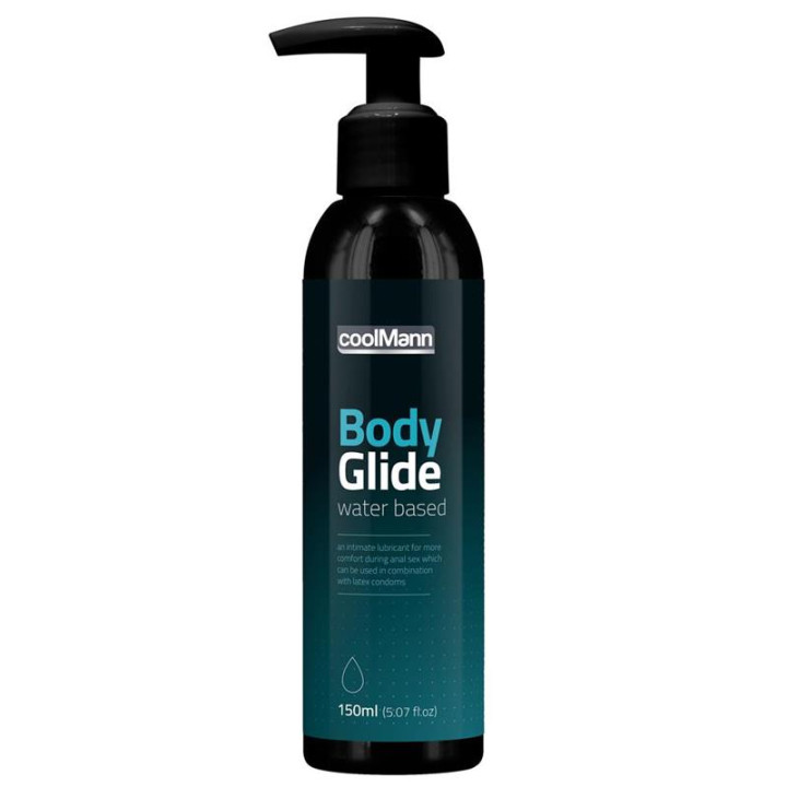 CoolMann Lubricante Base Agua BodyGlide 150 ml de Cobeco Pharma | VibraZon
