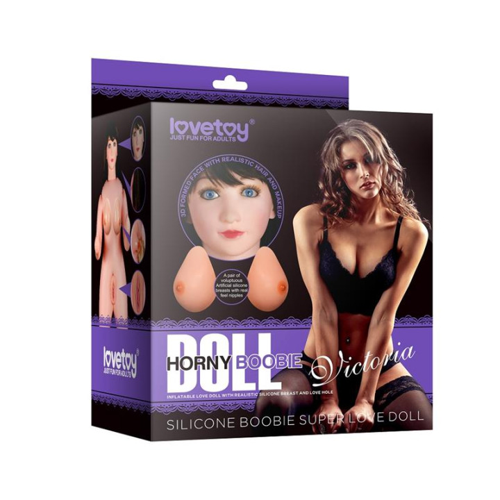 Muñeca Inflable Boobie Super Love Doll de Lovetoy | VibraZon