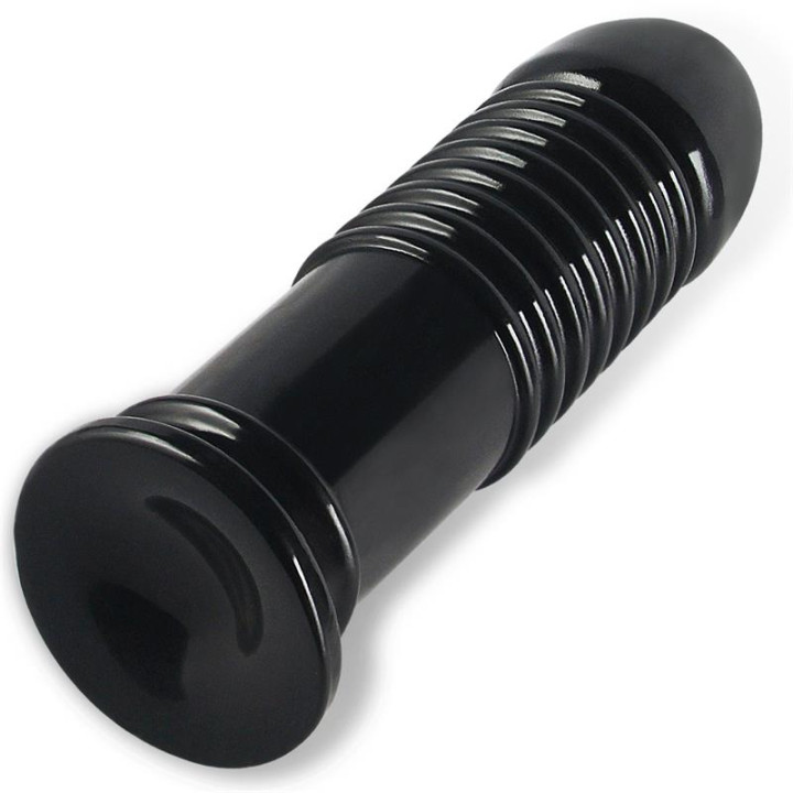 Plug Anal King Sized Anal Bumper 8 Negro de Lovetoy | VibraZon
