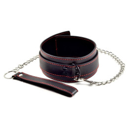 Collar y Correa Bondage Negro de Lovetoy | VibraZon