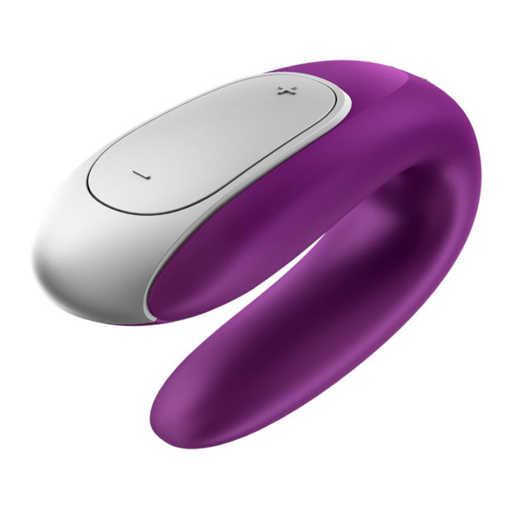 Double Fun Vibrador para Parejas con APP y Control Remoto Violeta de Satisfyer | VibraZon