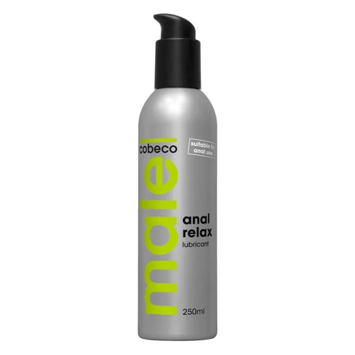 MALE Lubricante Anal Relax Base Agua 250 ml de Cobeco Pharma