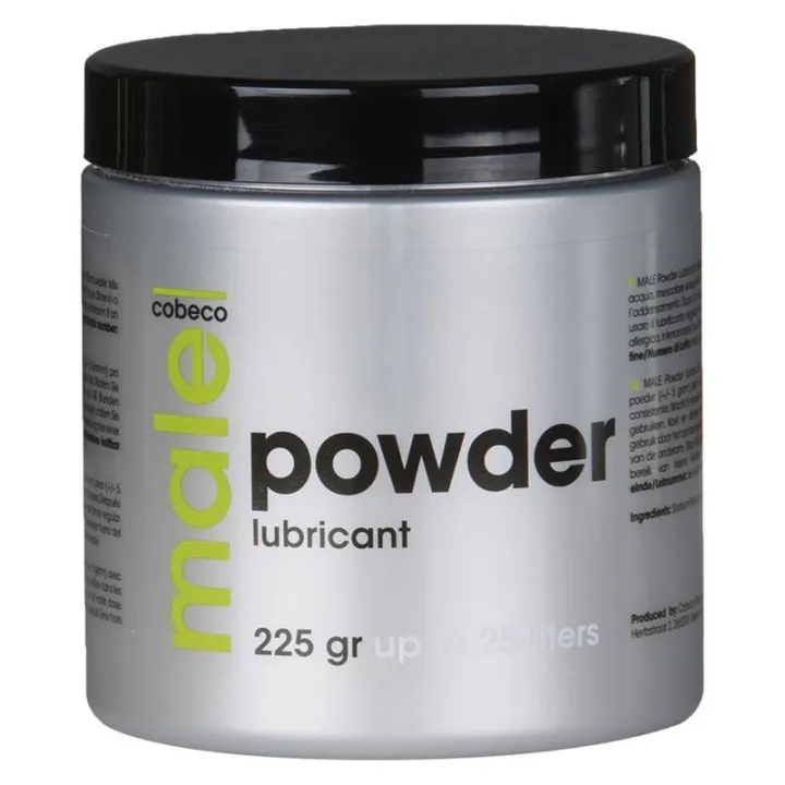MALE Polvos para Gel Lubricante 225 gr de Cobeco Pharma